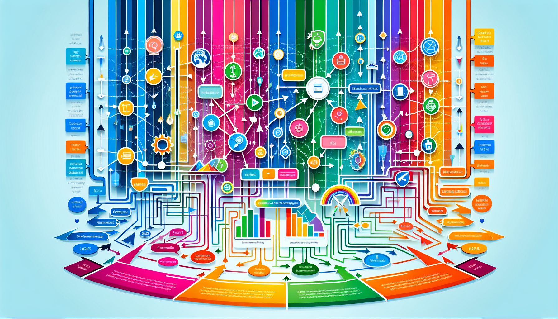 A visual representation of the impact of Google algorithm updates on SEO strategies.