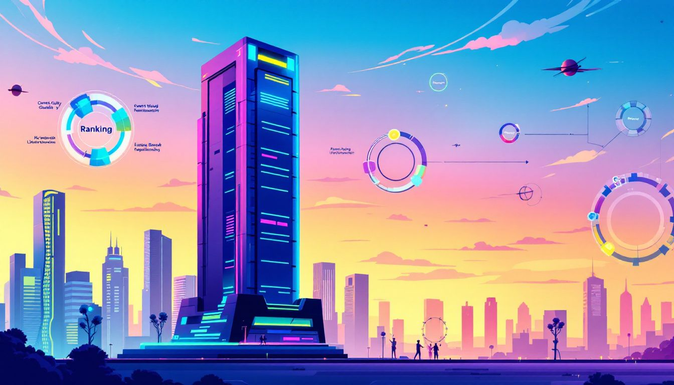 An illustration explaining what is technical SEO.